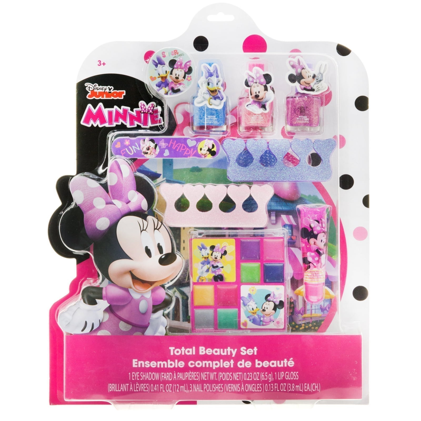 minnie mouse nail polish set