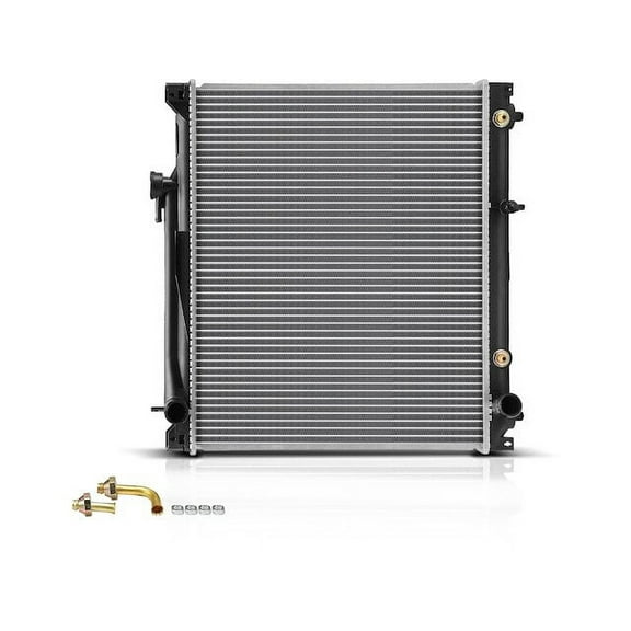 Front Radiator 1 - Compatible with 1999 - 2004 Chevrolet Tracker - Autopart Premium