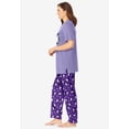 thumbnail image 3 of Dreams & Co. Plus Size Graphic Tee PJ Set, 3 of 6