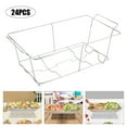 thumbnail image 5 of 24pcs Chafing Wire Rack Buffet Stand Full Size Chafing Food Warmer Dish Stand, 5 of 17