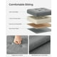 thumbnail image 3 of Otomana de almacenamiento SONGMICS plegable gris claro 30 x 30 cm, 3 of 6