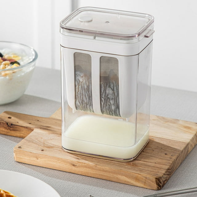 Máquina Para Hacer Yogur Griego, Operación Sencilla Como Filtro De Yogur De Acero Inoxidable PET, Separación De Suero, Filtración Eficiente Para El Hogar