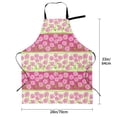thumbnail image 2 of Kdxio Flowers Apron with Pockets Adjustable Kitchen Aprons for Men Women Waterproof Aprons for Cooking,Drawing,Crafting, Baking Household Cleaning, 2 of 8