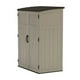 Suncast 54 Cubic Feet Durable Resin Vertical Storage Shed w/ Reinforced ...