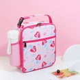 thumbnail image 2 of 2DXuixsh Sac à Lunch d'École pour Enfants Garçons Filles Réutilisable Boîte à Lunch pour Enfants Sac Isotherme Souple Mini Glacière Rentrée des Classes Trousses de Repas Chauds Filles Garçons Sac Fourre-Tout à Lunch C, 2 of 9
