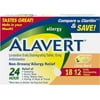 Alavert Allergy 24 Hour Relief, Citrus Burst Flavor, Orally Disintegrating Allergy Tablets, Non-drowsy Antihistamine, Loratadine 10mg, 18 Count