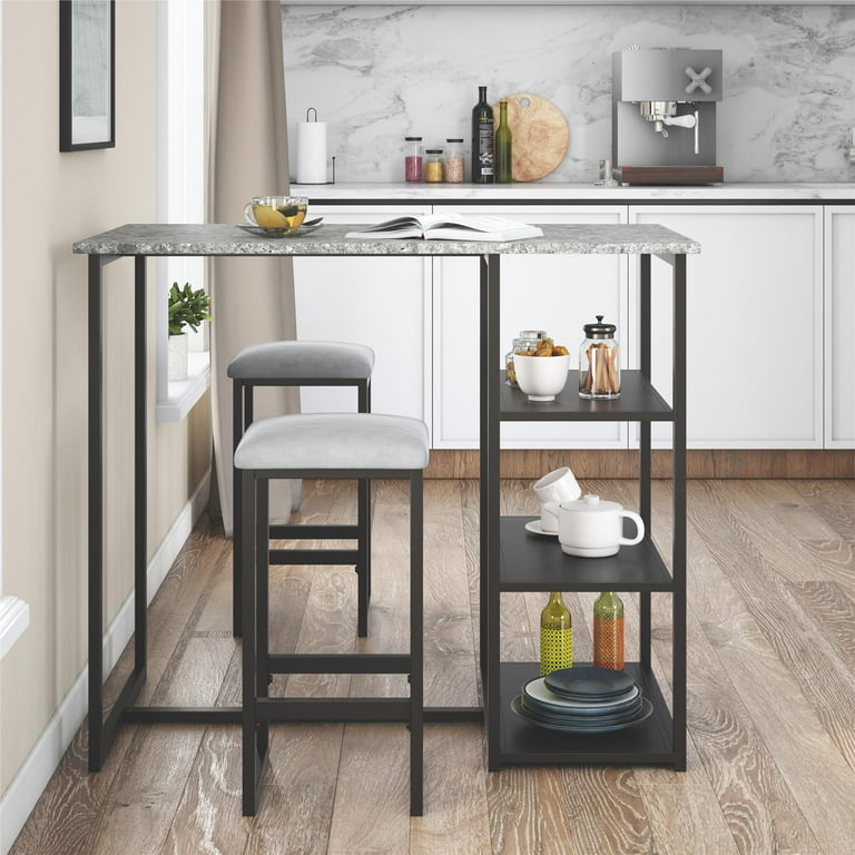 Mainstays 3 piece metal pub set deals