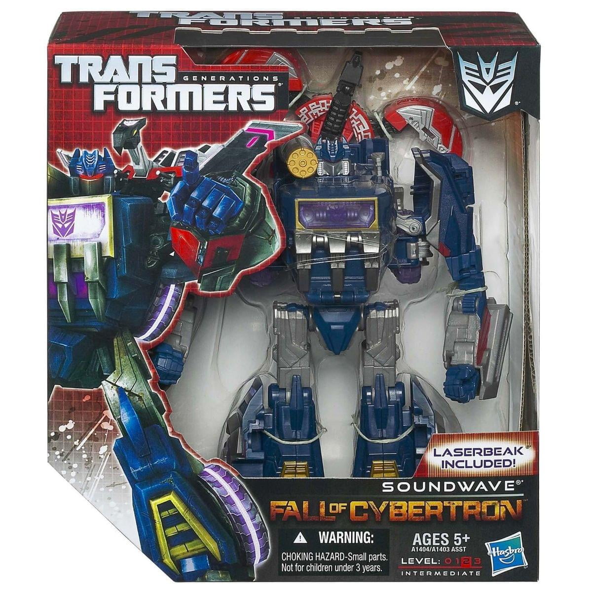 Transformers Generations Fall Of Cybertron Soundwave & Laserbeak