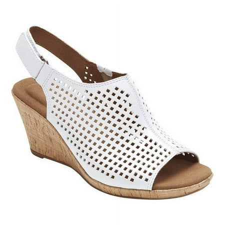 Women's Rockport Briah Perfed Slingback Wedge Sandal