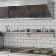 thumbnail image 6 of Wall Mount Stainless Steel Shelf, NSF Certified Shelves, Heavy Duty Floating Shelf Kitchen Storage Racks for Restaurant, Hotel and Garage, 6 of 7