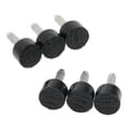 thumbnail image 4 of Paquete de 6 Puntas de para Mujer Tapones para Zapatos Tacos Protectores Tacos de Goma para Tacones Negro Macarena  Reemplazo de grifos de tacón alto, 4 of 8