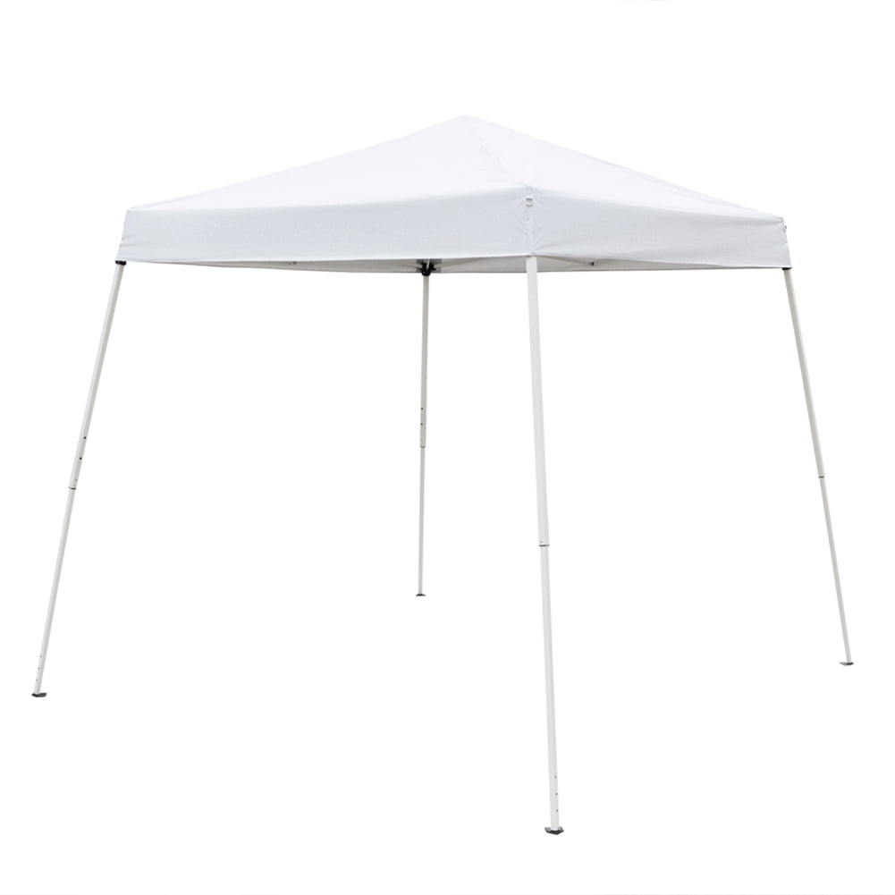Aimee Lii 118"x118" Canopy Tent Awnings for Decks, Backyard Canopy Gazebo, Awnings for Patio Waterproof, Outdoor Patio Awnings for Party Camping BBQ Events, White
