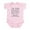 Petal Pink, variant on CafePress - Mom Says You're Welcome Infant Body Suit - Baby Light Bodysuit, Size Newborn - 24 Months