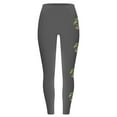 thumbnail image 4 of VgaVtl Leggings Women High Waist Gray Plus Size Womens Trousers Leisure Fitness Comfy Graphic Tight Slim-Leg Pants, 4 of 4