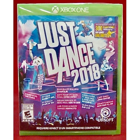New Ubisoft Video Game Just Dance 2018 Spanish Version Xbox One