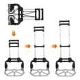 thumbnail image 3 of LOVIVER Chariot Pliant Robuste Léger Brouette Chariot pour Courses, 3 of 8