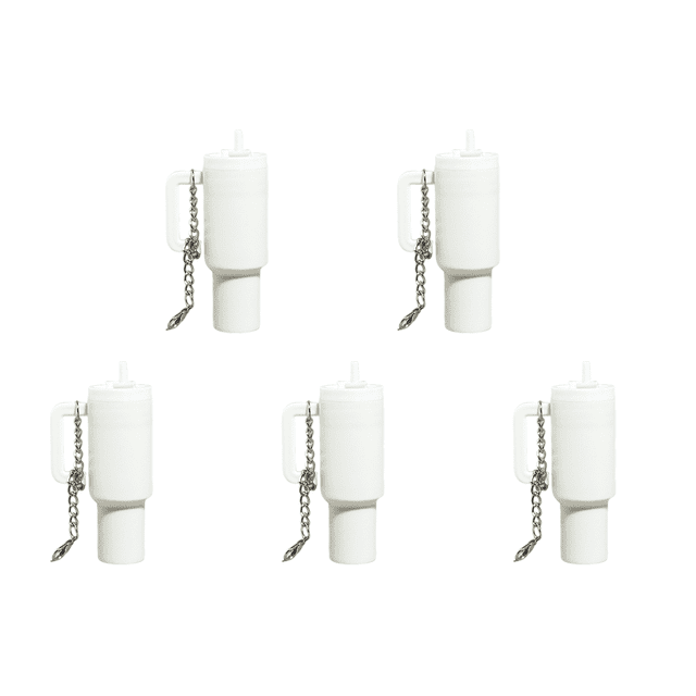 Mini Llavero Cadena Chapstick para () Blanco
