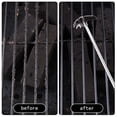 thumbnail image 5 of Binmer Barbeque Cleaning Scraper BBQ Stainless Steel Long Handle Automatic Gathering Scraper, 5 of 5