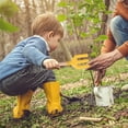 thumbnail image 4 of 1 Set Garden Digging Tools Kids Garden Tools with Rake Fork Shovel and Trowel, 4 of 5