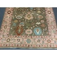 thumbnail image 2 of Green/Pink Oushak 9X12 Handmade Wool Rug # 12198, 2 of 9