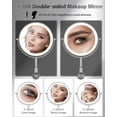 thumbnail image 3 of Espejo de maquillaje VFD 30X/1X con luces ajustables en altura de 8 pulgadas, 3 of 9