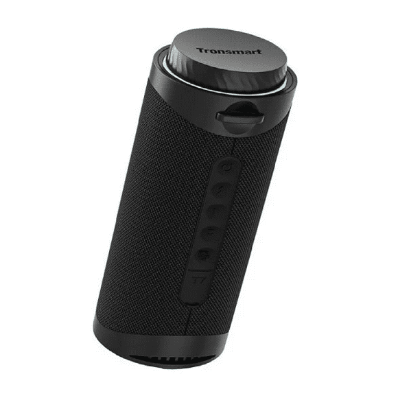 Bocina Bluetooth 30w De Potencia Luces Led Color Negro