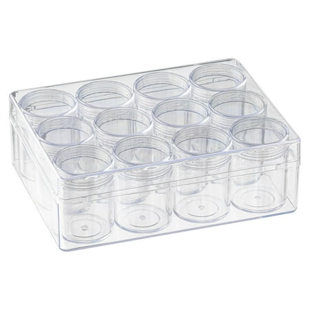 UPC: 0886946609787 | 12 Jar Bead Organizer by Bead Landing™