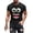 Black, variant on Men's Funny Smile Face Graphic T-Shirt, Novelty Cartoon Short Sleeve Crew Neck Casual Summer Top, S-4XL