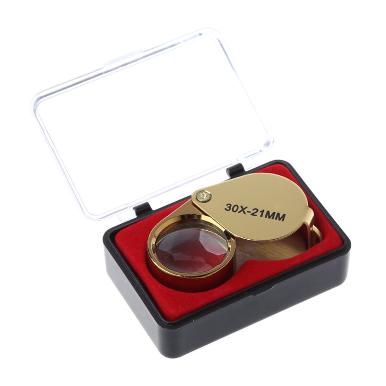 30X Jewelers Eye Loupe Magnifier Magnifying Glass Jewelry Diamond 21mm GT