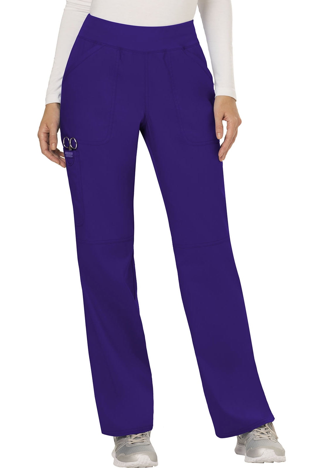 Workwear Revolution Women Medical Scrubs Pant Mid Rise Straight Leg