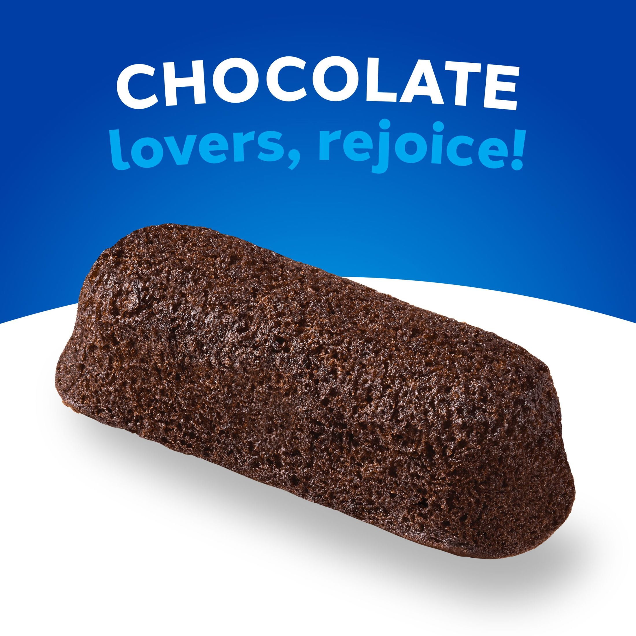 Hostess Twinkies Chocolate Lovers Snack Cakes, Chocolate Sponge Cake with Chocolate Flavored Filling, 13.58 oz Box (10 Count)