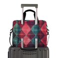 thumbnail image 2 of FORMRS 16" Laptop Sleeve Bag Carrying Case with Handle Travel Shoulder Briefcase, Vibrant Green Tartan Pattern, 2 of 8
