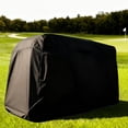 thumbnail image 7 of POMER Golf Cart Cover 4 Passenger for Club Car Onward Lifted, 420D Waterproof Golf Cart Rain Cover for icon I40 L, for Evolution CLASSIC 4 PRO, for Evolution D5 Ranger 4 Seater (114"L x 55"W x 75"H), 7 of 7