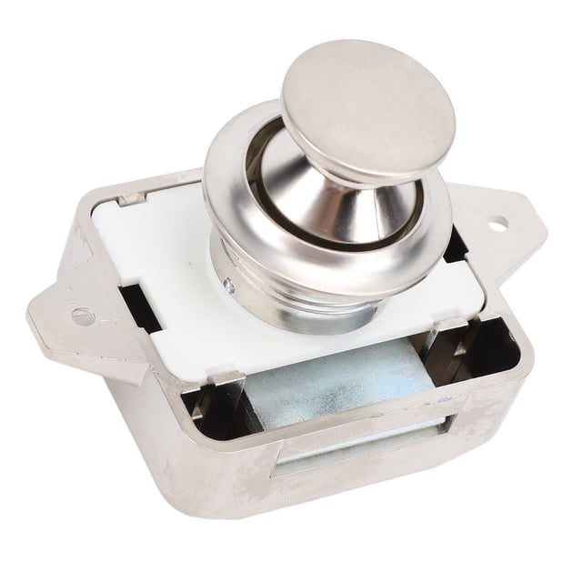 Drawer Door Push Button Lock Latch Keyless Cupboard Push Button Latch for RV Yacht Motorhome Caravan, Suitable for RV, Yachts, Motorhome, Campervan, Caravan