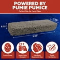 thumbnail image 5 of U.S. Pumice 1001 Pumie Scouring Stick, Heavy Duty, HDW, Remove Stains, Hard Water Rings, Rust and Paint, Carbon Buildups, (6 Pack), 5 of 8