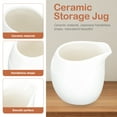 thumbnail image 5 of CATIEBYE Ceramic Sauce Container White Practical and for Home, 5 of 6
