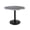 Greystone, variant on Indoor/Outdoor 36" Tall OD214 Black Table Base with 22" Diameter Foot and 30" Diameter Indoor/Outdoor Greystone Top by the Holland Bar Stool Co.