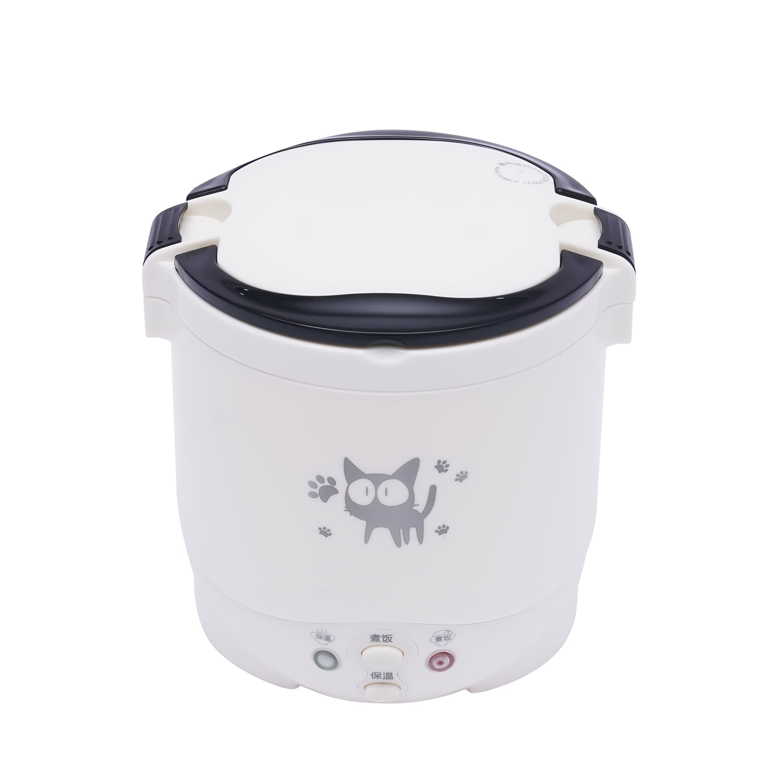 Omabeta Portable Rice Cooker for Travel Mini 12V 100W 1L Electric Portable  Multifunctional Rice Cooker Food Steamer for Cars Can be Used As Electric