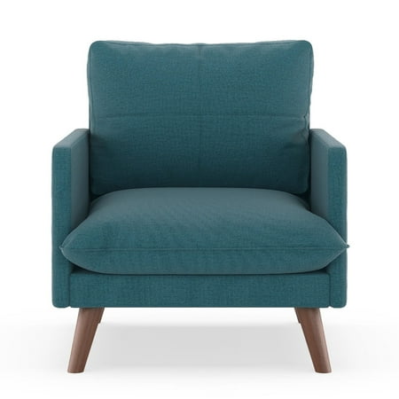 Aegean Weave Fish - Cleo Armchair Oxford Weave - Aegean Blue