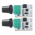 thumbnail image 3 of Variateur LED, Variateur à Bouton 2 Pcs Performance Stable Entrée DC6-24V Puissance Maximale 120W pour Contrôle, 3 of 8
