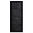 thumbnail image 2 of Rugsotic Carpets Handmade Rugs Hand Knotted Loom Runner 2'6''x8' Charcoal Black Wool for Indoor Use, 2 of 5