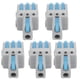thumbnail image 2 of Conectores Rápidos, Conector De Empalme De Alta Conductividad Conectores De Cable Compactos Para Fuentes De Alimentación Para Mejoras En El Hogar Para Control Eléctrico De, 2 of 8