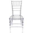 thumbnail image 3 of Clear Resin Pro-Clear Chiavari Chair 4 Chair Bundle Some Assembly Required by Chivari, 3 of 11