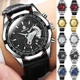 thumbnail image 2 of porfeet Quartz Watch Date Display Luminous Male Anti Scratch Round Dial Watch for Business, 2 of 8