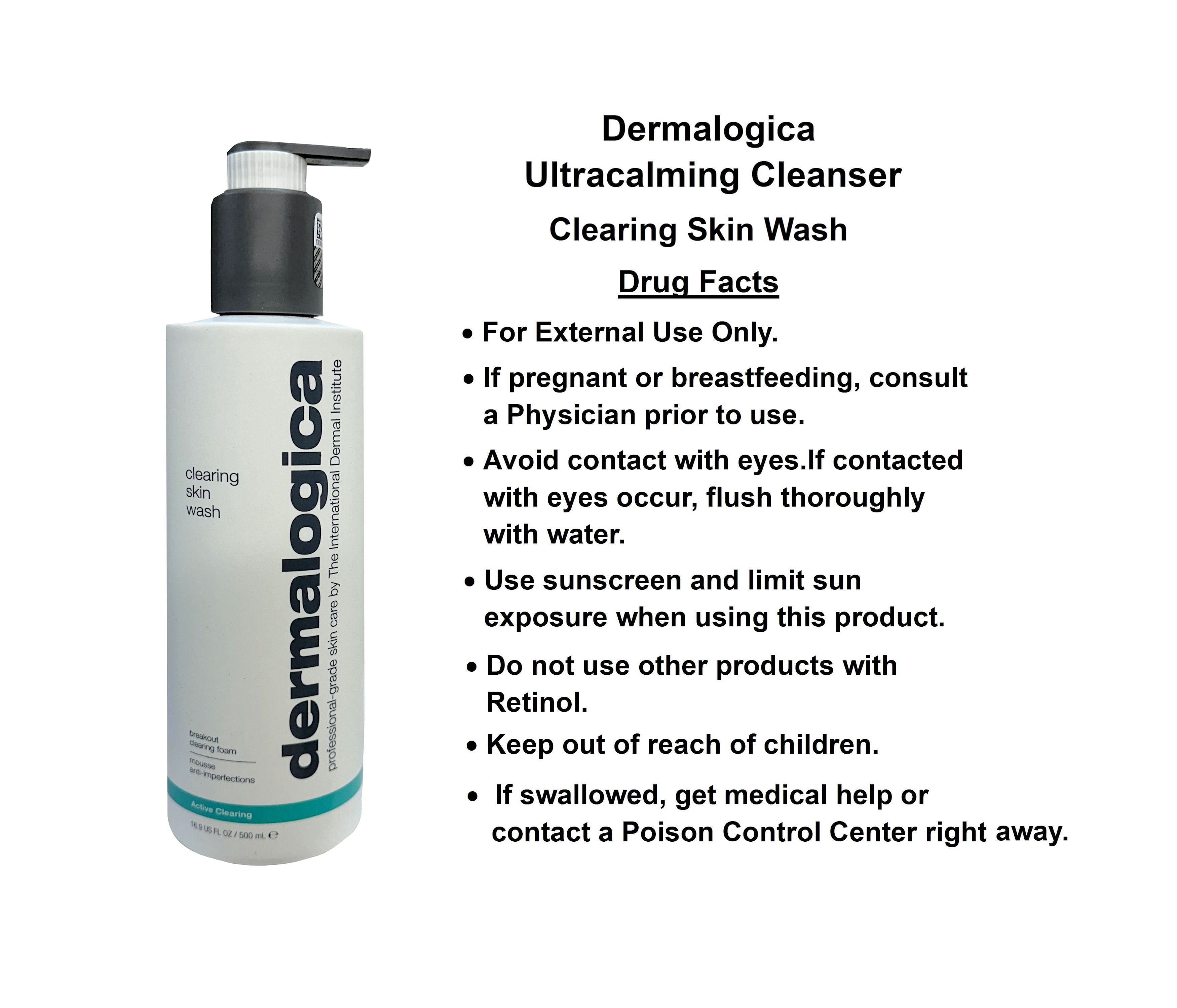 Dermalogica Active Clearing Acne Clearing Skin Wash 16.9 fl oz (500ml)