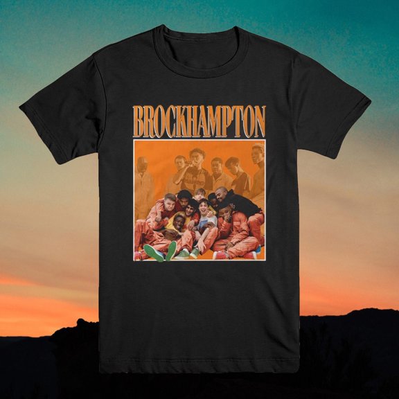 Brockhampton T Shirt Vintage 90S Classic T-Shirt Retro Tee