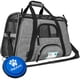 thumbnail image 1 of PetAmi Transportín para mascotas aprobado por la aerolínea para gatos, transportador de perros de lado suave para perros pequeños, suministros de viaje para gatos, accesorios para gatos de interior, b, 1 of 5