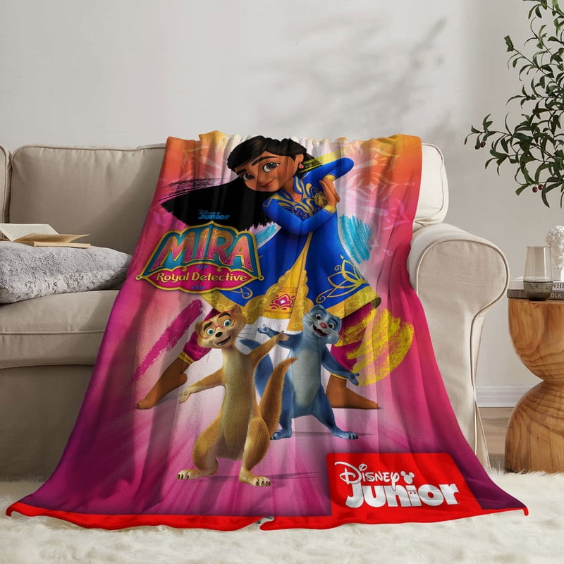 mira royal detective Anti Pilling Flannel Blanket Gifts for Fans Lover Girls Boys Women Present Hoodie Him Bed 40"x50"