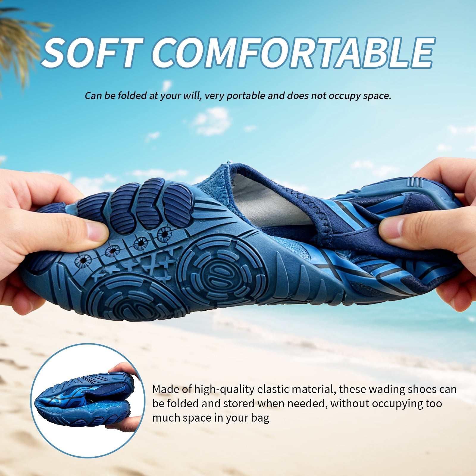 Hike Barefoot Water Shoes for Women Men Wide Toe Box Non-Slip Quick-Dry for Beach Hiking Swim