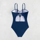 thumbnail image 5 of Trajes de baño para mujer, moda de verano para mujer, color sólido con cojín en el pecho y sin soporte de acero, traje de baño con tirantes sin espalda, trajes de baño para mujer, trajes de baño para, 5 of 9